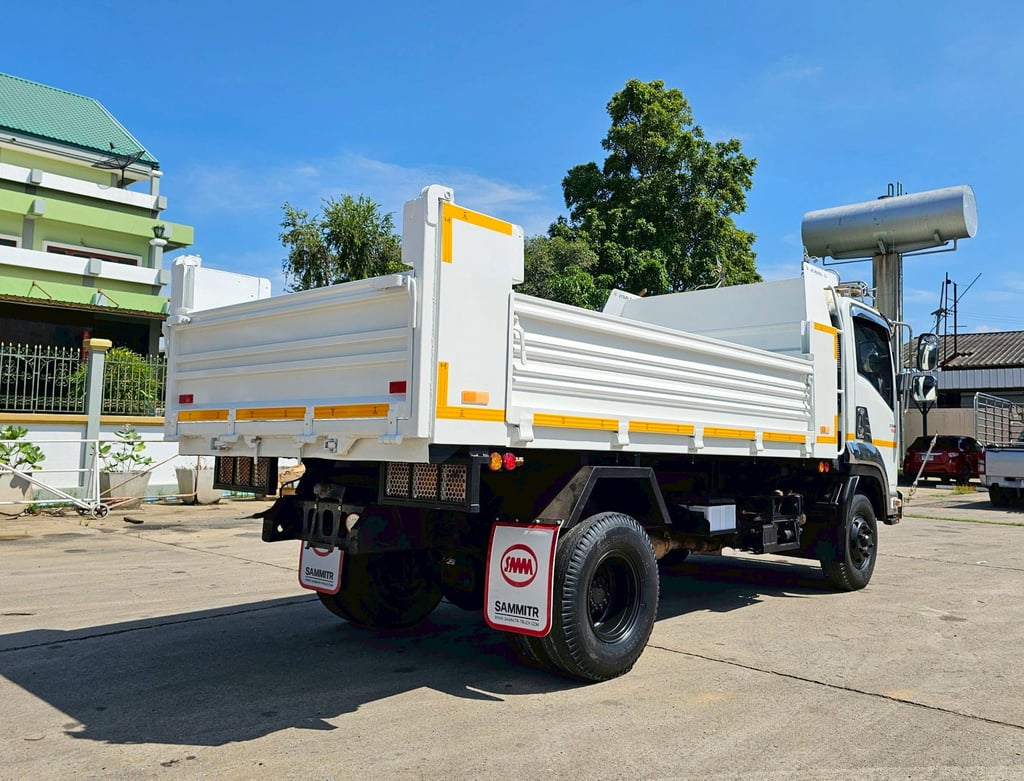 ISUZU #FRR190 6 ล้อ ดั้มพ์ 5 คิว ปี 2565 ไมล์ 50,000 โล
