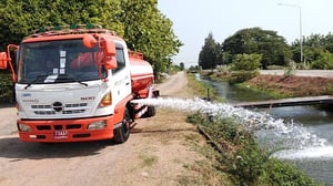 Hino 6 ล้อ (เมก้าFC9J)150 แรง ยูโร2 ปี55 รถน้ำ  5,000 ลิตร 