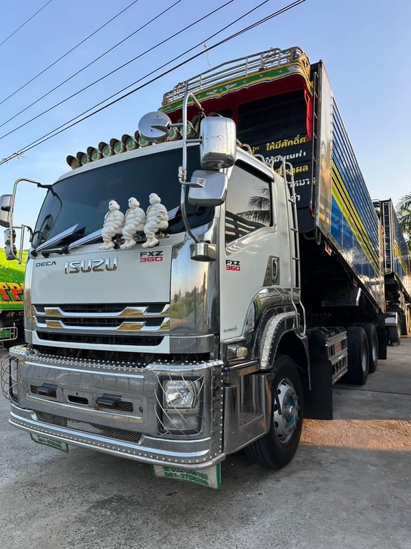 พ่วงแม่ลูก FXZ360 ปี62 ดั้มเกษตร อู่ ส สมบัติ พ่วงแม่ลูก FXZ360 ปี62 ดั้มเกษตร อู่ ส สมบัติ