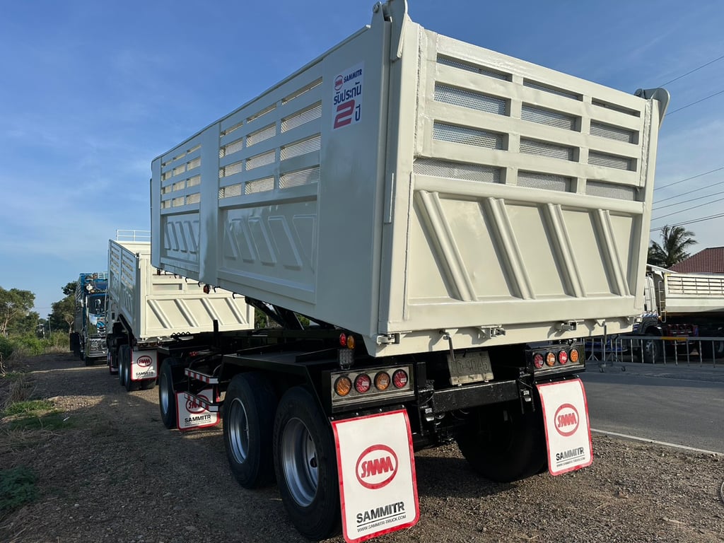 ฮีโน่ FM2P 380 พ่วงแม่+ลูก ปี 57 สามมิตรดั้ม แม่ 6.00 ลูก 6.5 สูง 1.60 ม. ฮีโน่ FM2P 380 พ่วงแม่+ลูก ปี 57 สามมิตรดั้ม แม่ 6.00 ลูก 6.5 สูง 1.60 ม.