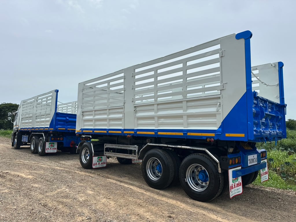 ISUZU 360 ปี 61 ดั้มเกษตรอู่ ซีทีทรัค สภาพพร้อมใช้ ยางดี ใส่ได้ 32 ตัน