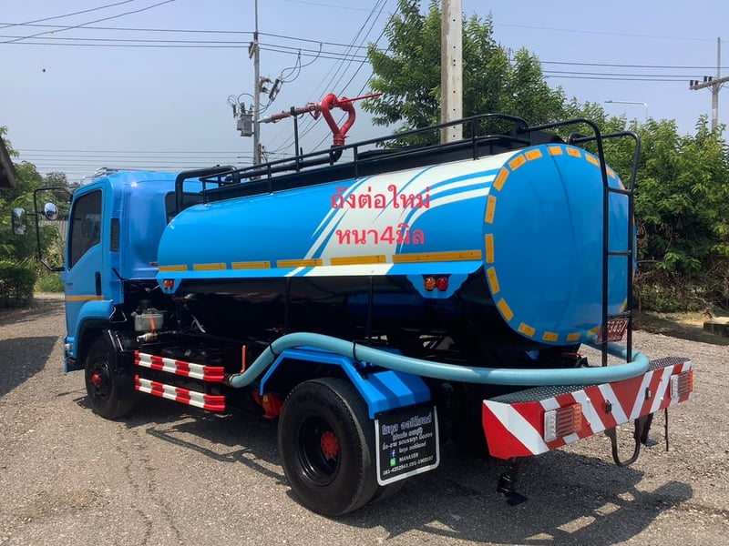 Isuzu FRR210 6 ล้อ รถน้ำ ปี 53 รถน้ำ 6,000 ลิตร Isuzu FRR210 6 ล้อ รถน้ำ ปี 53 รถน้ำ 6,000 ลิตร