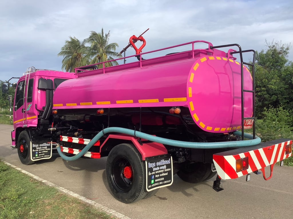 Isuzu 6 ล้อ #เดก้า 200แรง #รถน้ำ 6,000 ลิตร ปี48 