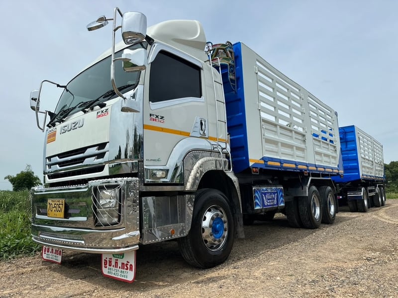 ISUZU 360 ปี 61 ดั้มเกษตรอู่ ซีทีทรัค สภาพพร้อมใช้ ยางดี ใส่ได้ 32 ตัน