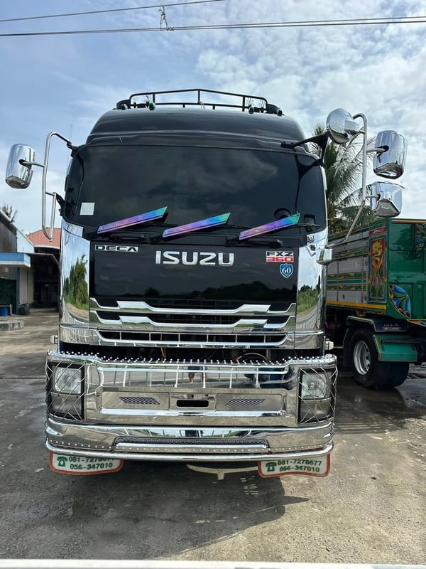 ISUZU 360 ปี 61 ดั้มเกษตรอู่ ซีที ทรัค ใส่ของ 31 ตัน 
