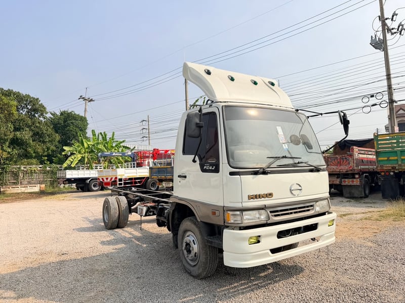 HINO FC4J ปี45 หัวคัชซี เครื่อง JO5C turbo 150แรง  ตัวรถยาว 5.50 เมตร 