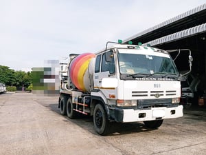 #881 NISSAN CW53H 275แรงม้า รถบรรทุก โม่ผสมปูน ปี2012 #881 NISSAN CW53H 275แรงม้า รถบรรทุก โม่ผสมปูน ปี2012