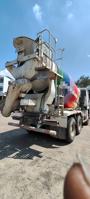 #824 SINOTRUK ST ZZ1257N3247C รถโม่ผสมปูน ปี2014