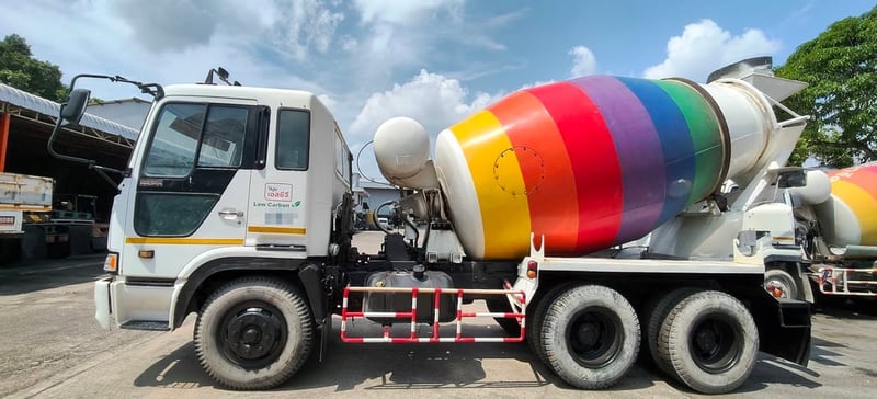 #887 HINO HN FS630B รถประกอบ รถโม่ผสมปูน ปี2013