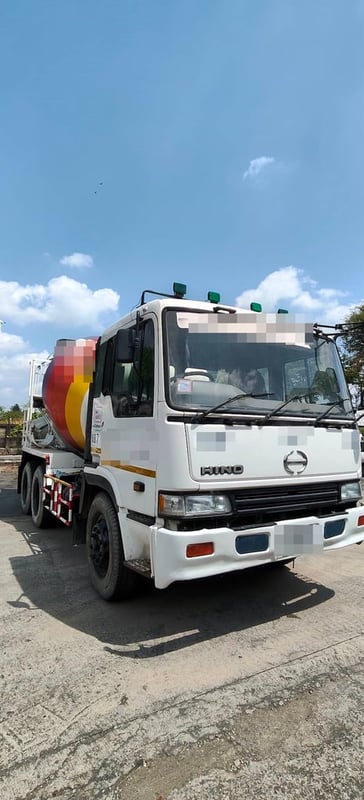#887 HINO HN FS630B รถประกอบ รถโม่ผสมปูน ปี2013