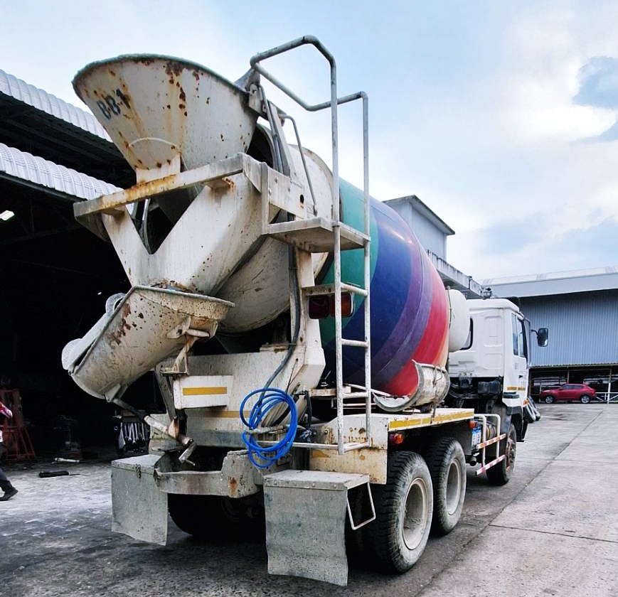 #881 NISSAN TD10N 275แรงม้า รถบรรทุก รถโม่ผสมปูน ปี2012 #881 NISSAN TD10N 275แรงม้า รถบรรทุก รถโม่ผสมปูน ปี2012