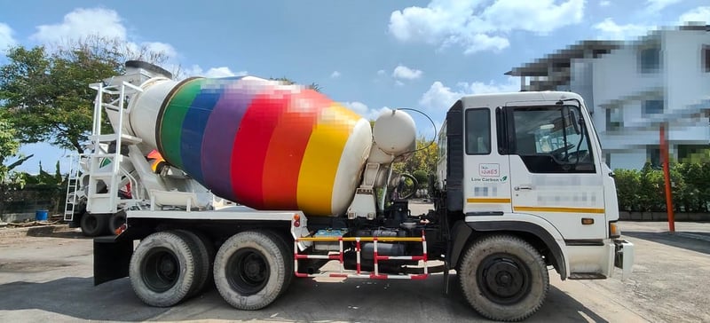 #887 HINO HN FS630B รถประกอบ รถโม่ผสมปูน ปี2013