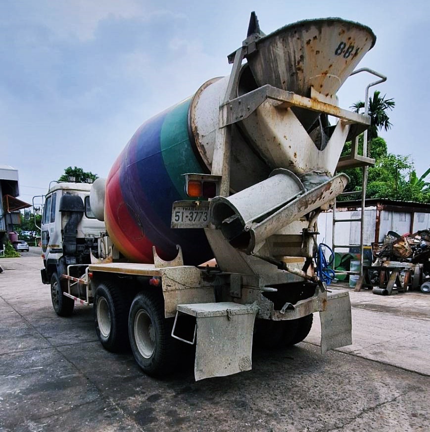 #881 NISSAN TD10N 275แรงม้า รถบรรทุก รถโม่ผสมปูน ปี2012 #881 NISSAN TD10N 275แรงม้า รถบรรทุก รถโม่ผสมปูน ปี2012