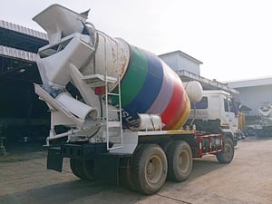 #883 NISSAN CD45V 275แรงม้า รถบรรทุก โม่ผสมปูน ปี1992