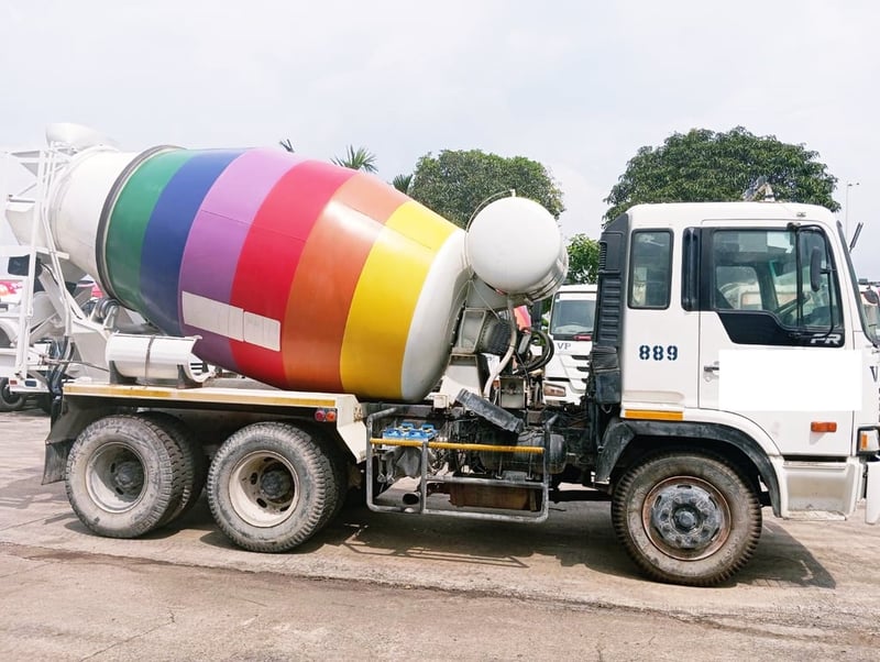 #889 HINO FS630B 270แรงม้า รถบรรทุก อื่นๆ โม่ผสมปูน ปี2013