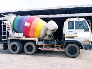 #881 NISSAN CW53H 275แรงม้า รถบรรทุก โม่ผสมปูน ปี2012 #881 NISSAN CW53H 275แรงม้า รถบรรทุก โม่ผสมปูน ปี2012