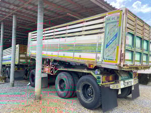 ISUZU FXZ 240แรงม้า รถบรรทุก 10ล้อ พ่วงแม่ลูก รถพร้อมใช้งาน 