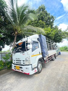 ISUZU FRR 190แรงม้า รถบรรทุก 6ล้อ กระบะคอกสูง ปี2013 เลขไมล์ 251,153 กม.