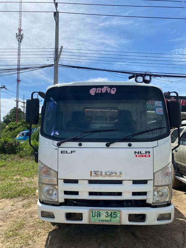 ISUZU NLR 130แรงม้า รถบรรทุก 4ล้อ กระบะเหล็ก ปี2011 เลขไมล์ 300,000 กม.