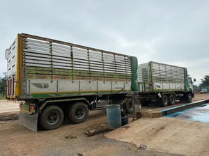 ISUZU FXZ 360แรงม้า รถบรรทุก 10ล้อ พ่วงแม่ลูก ปี2023