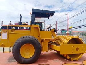 รถบดล้อหนาม CAT รุ่น CP563C SN.5JN-008XX ตรวจเช็คพร้อมใช้งาน สนใจติดต่อ ปิ่น ศุภสุตา 089-925-7129 รถบดล้อหนาม CAT รุ่น CP563C SN.5JN-008XX ตรวจเช็คพร้อมใช้งาน สนใจติดต่อ ปิ่น ศุภสุตา 089-925-7129