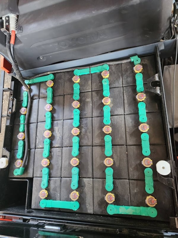  ขายด่วนน!! รถยกไฟฟ้า TOYOTA-7FB25T เสา 4.7 เมตร เกียร์ ออโต้