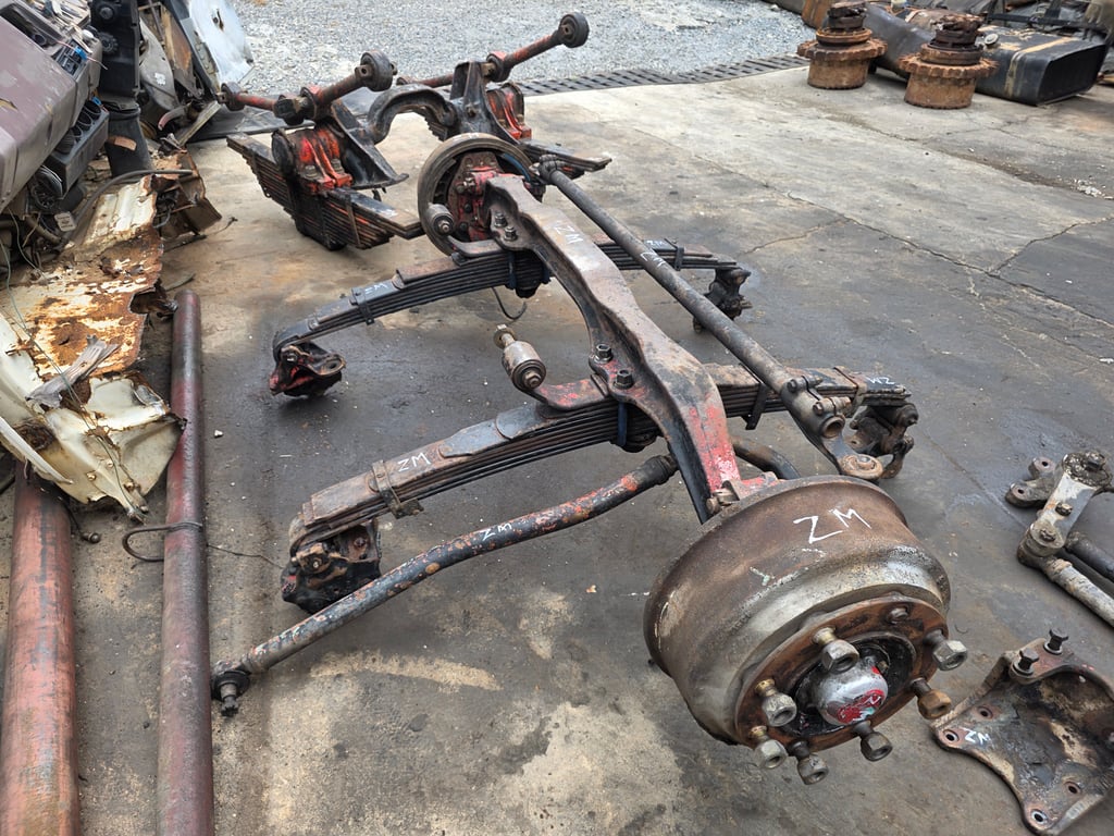 ขายชุด2คานหน้าสิบล้อZMพร้อมกระปุกโปรเฟียคันชักครบ