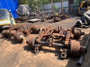 ชุดเพลาโบกี้ ตัดจาก หางเซมิดั้ม 