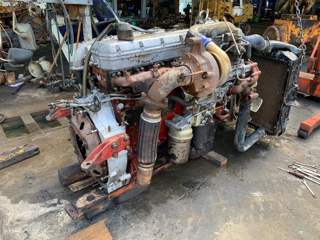 ขายเครื่องHINO P09C เทอร์โบอินเตอร์ 315แรง ขายเครื่องHINO P09C เทอร์โบอินเตอร์ 315แรง