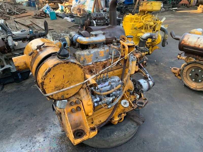 ขายเครื่องkomatsu 4D105-3turbo กรองคู่