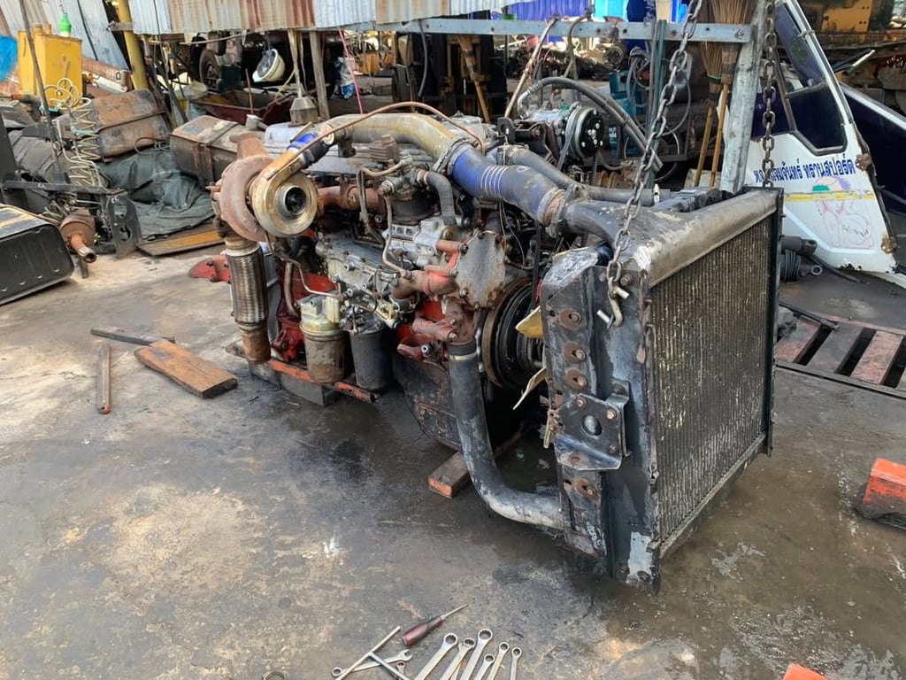 ขายเครื่องHINO P09C เทอร์โบอินเตอร์ 315แรง ขายเครื่องHINO P09C เทอร์โบอินเตอร์ 315แรง