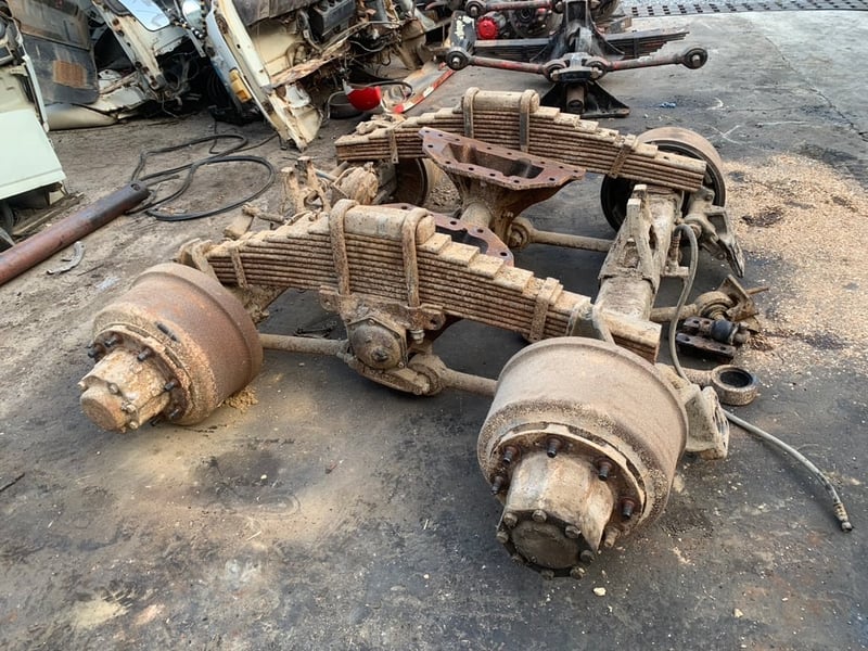 ชุดเพลาโบกี้ ตัดจาก หางเซมิดั้ม 