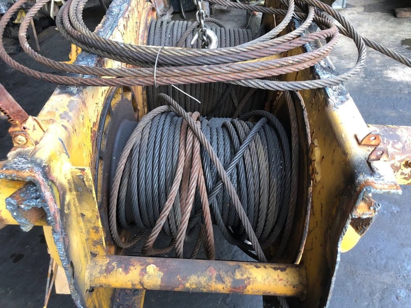 ขายชุดวิน+สลิงเครน15ตัน (อุปกรณ์ตามรูป) 