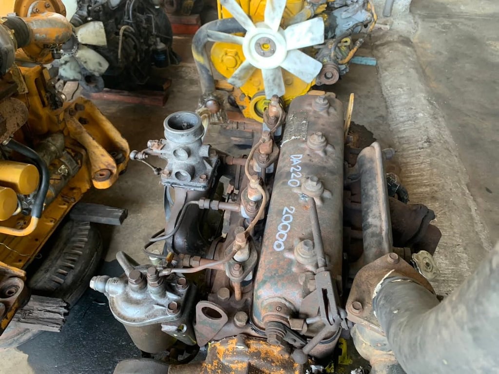 ขายเครื่องisuzu da220 เร่งอากาศ 90แรง พร้อมใช้งาน