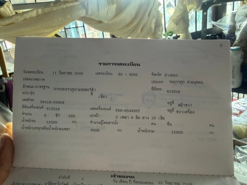 คัสซี+เล่มทะเบียน คัสซี+เล่มทะเบียน