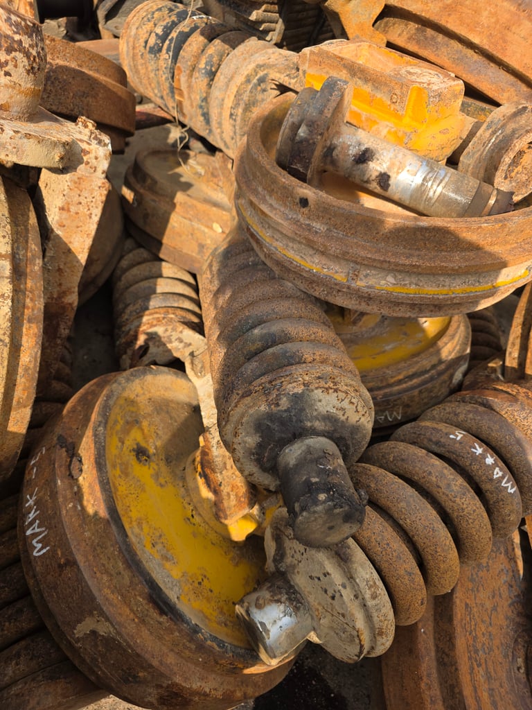 ขายล้อนำพร้อมสปริงแม็คโคร kobelco mark-5 