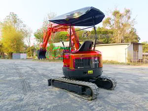 รถขุด แบคโฮ Kubota RX-141 ขนาด 1.4 ตัน PC14 คอนโทรลน้ำมัน แทรคยาง บูมอาร์มสไลด์ รถขุด แบคโฮ Kubota RX-141 ขนาด 1.4 ตัน PC14 คอนโทรลน้ำมัน แทรคยาง บูมอาร์มสไลด์