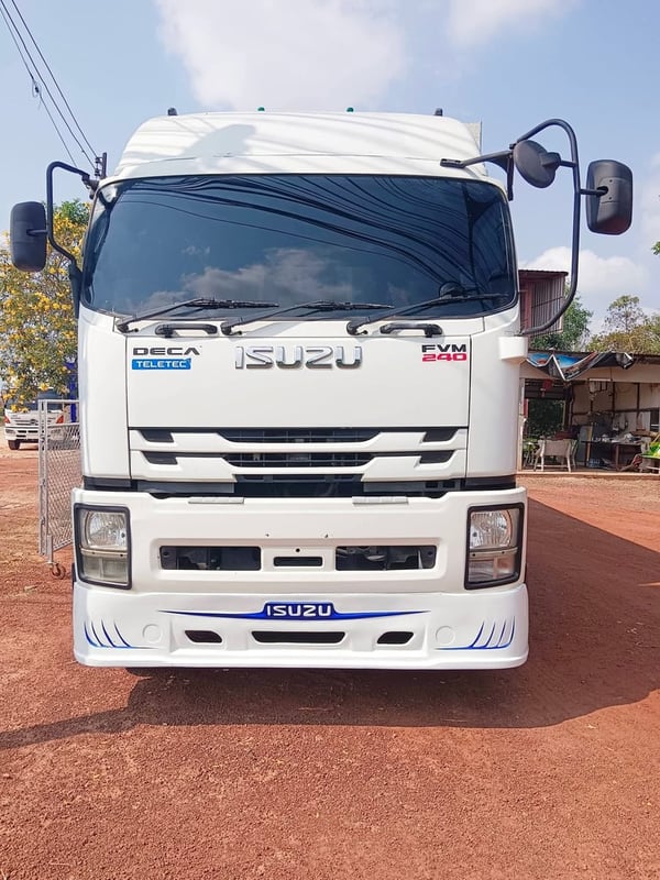 ISUZU FVM240แรงม้า ปี62 ตู้แห้ง 7.80เมตร