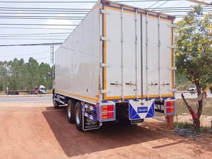 ISUZU FVM240แรงม้า ปี62 ตู้แห้ง 7.80เมตร