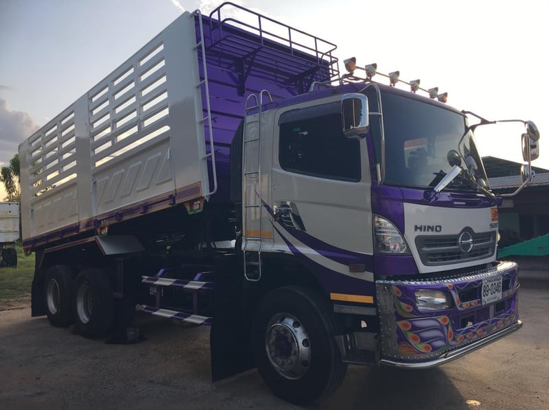HINO MEGA 344HP รถสวยสภาพดีพร้อมใช้งาน