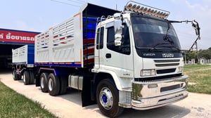 ขายรถดั้มพ่วงแม่ลูก เดก้า270 ยูโรทูปี48 รถสวยสภาพดีพร้อมใช้งาน