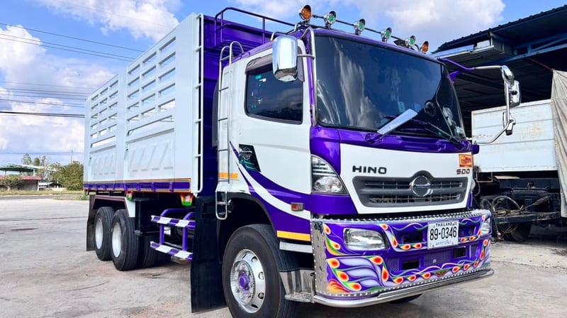 HINO MEGA 344HP รถสวยสภาพดีพร้อมใช้งาน