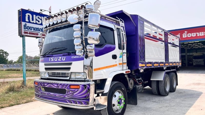 ISUZU DECA FXZ 270แรง เครื่องเดิมเกียร์เดิม เกียร์ZF รถสวยสภาพดีพร้อมใช้งาน