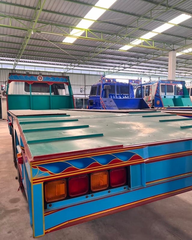 เทรลเลอร์2เพลา สภาพสวยพร้อมใช้งาน ขึ้นรถแบคโคใหญ่ได้สบาย 