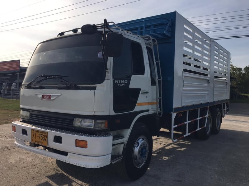 ขายรถล่องสิงห์ไฮเทค HINO FL3H 195แรง สภาพสวยพร้อมใช้งาน 