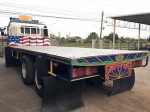 ขายรถสิบล้อเพลาเดียว พื้นเรียบ ราคา 470,000 เครดิตดีดาวน์เพียง5หมื่นบาท