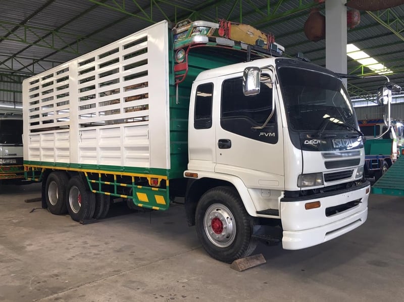 ขายรถล่อง เดก้า195แรง กระบะบรรทุก เพลาเดียว เครดิตดีดาวน์เริ่มต้นเพียง 50,000