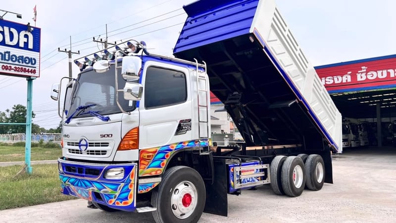 HINO MEGA 320แรงปี51 รถสวยสภาพดีพร้อมใช้งาน