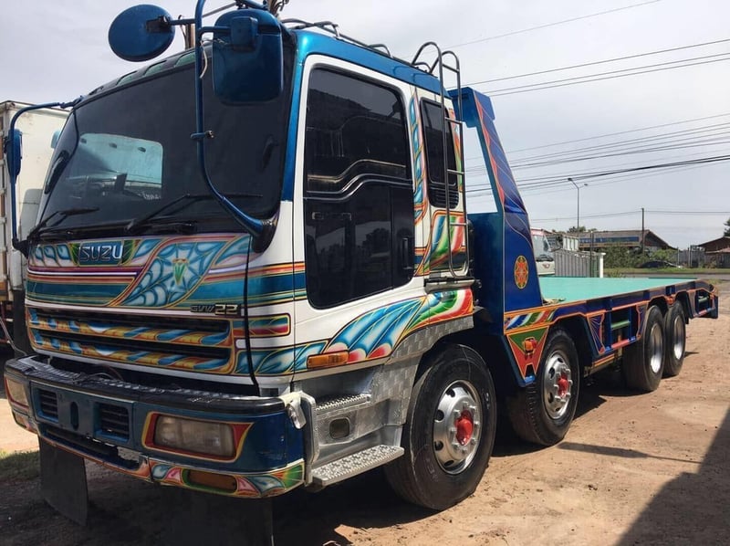 เทรลเลอร์12ล้อ 360แรง 2เพลา สภาพสวยพร้อมใช้งาน ราคา 850,000