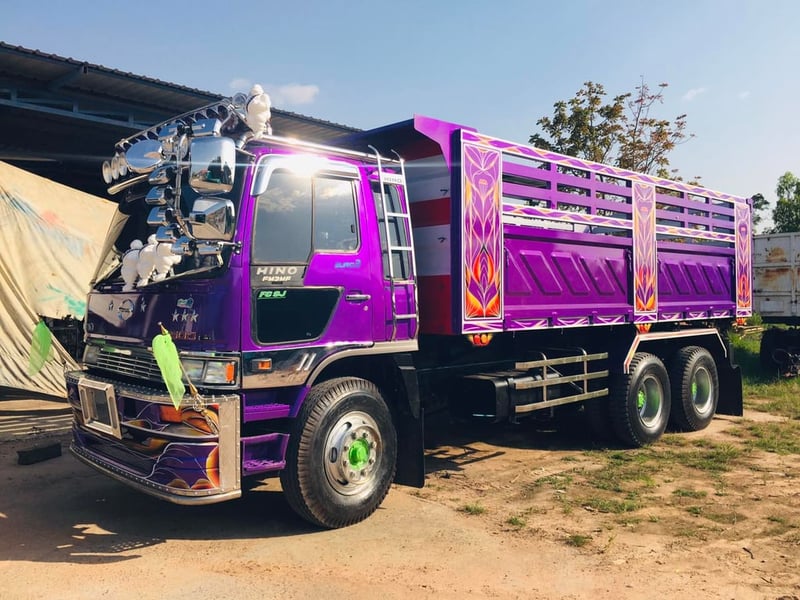 เสร็จสดใหม่อีกหนึ่งคัน HINO FM3M 240แรง สวยสภาพดีพร้อมใช้งาน เอกสารเล่มทะเบียนพร้อมโอน 
